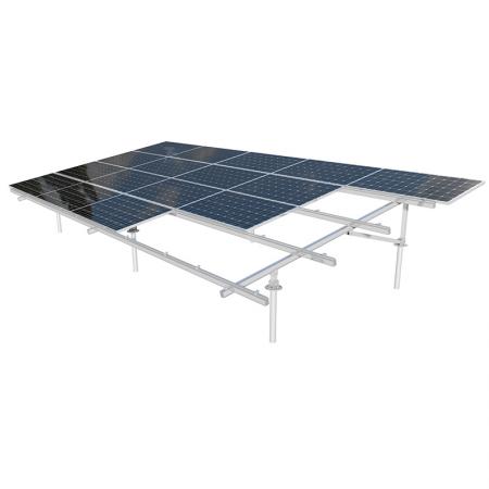 Aluminum ground solar mounting system
