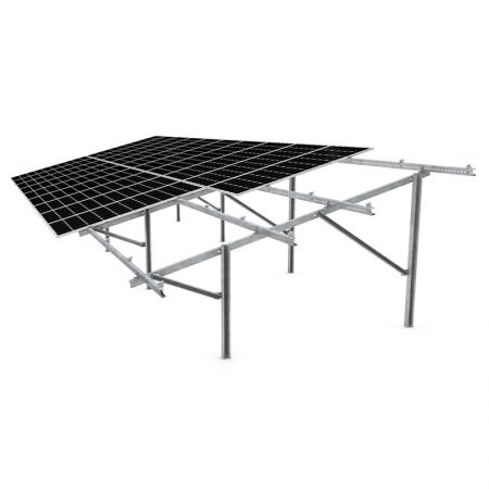 Zn-Al-Mg Coated Steel Solar Ground Mounting System
