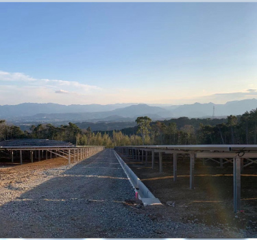  32MW slope ground solar mounting system para sa Oita 2019.07 