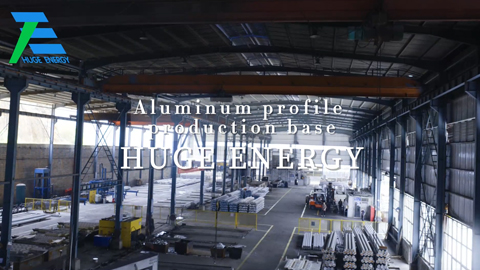 Aluminum profile solar moutning system production base