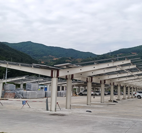 Ang CATL PV carport project