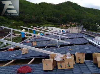 pitched bubong solar mounting system